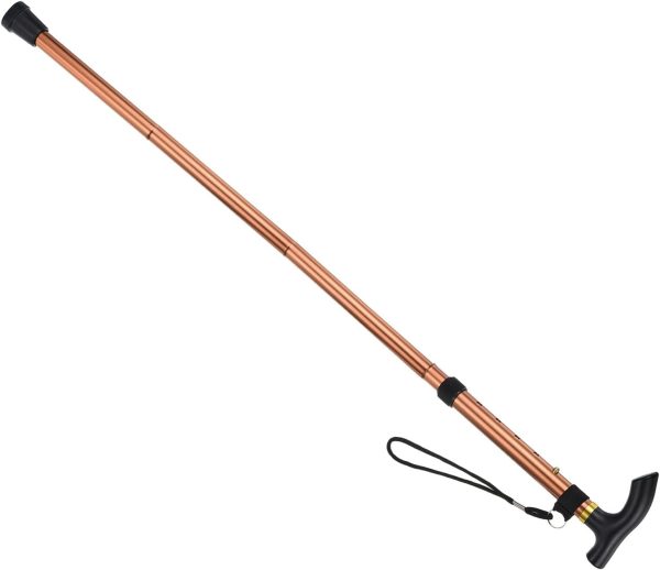 Trekking Poles - Collapsible Hiking Walking Sticks, Telescopic & Folding, Apply to Men Walking Backpacking